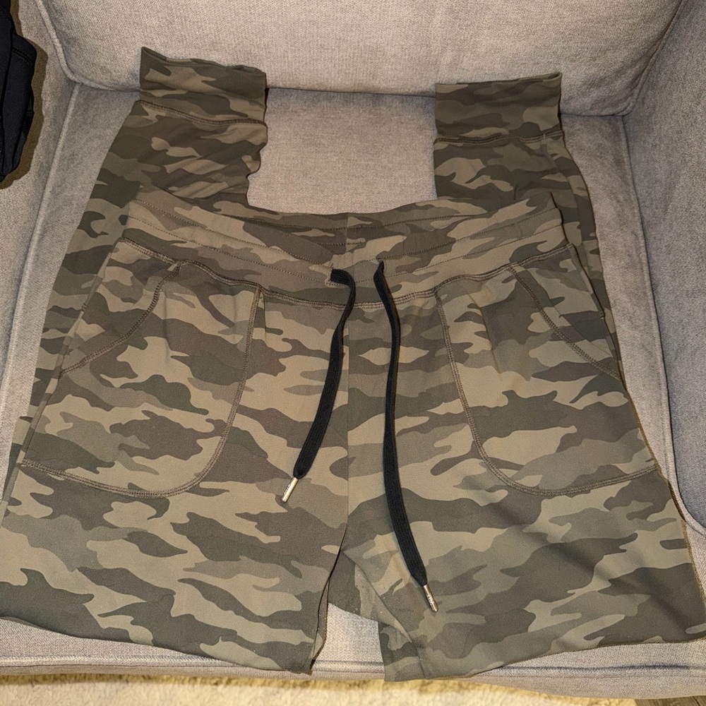 ZYIA Olive Camouflage Active Joggers